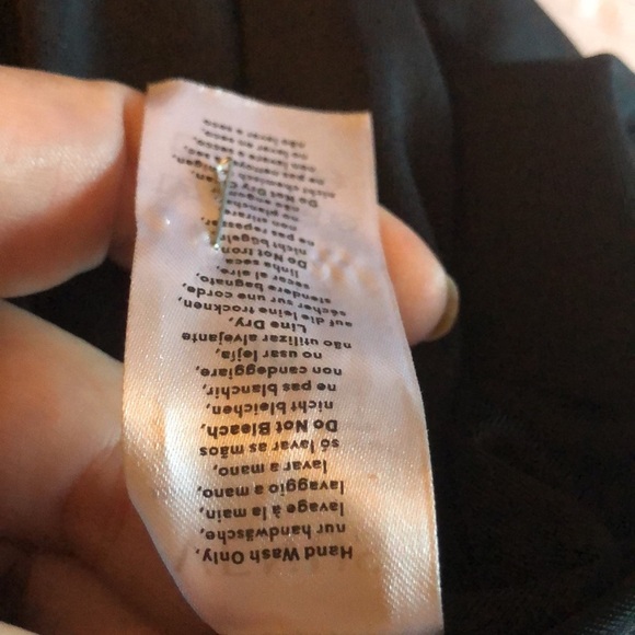 Black One piece with embellished Diamond straps - Picture 10 of 12